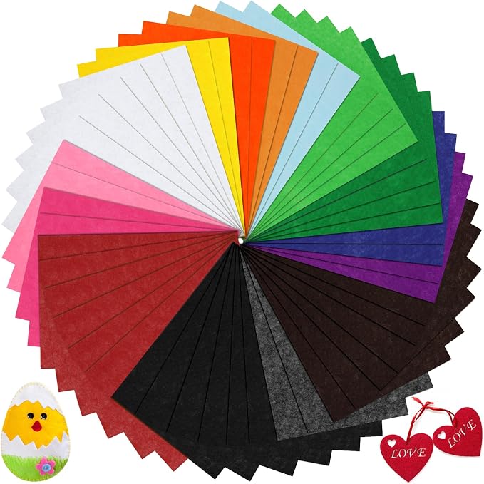 Thin Felt Fabric Sheets by KaKaPops