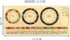 Petoysoso Bead Boards for Jewelry Making, Bamboo Beading Board for Jewelry - Image 2
