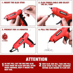 Arrow Mini Hot Glue Gun, Dual Temp Glue Gun Kit - Image 7