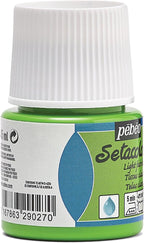 Pebeo Setacolor Light Fabrics Paint 45-Milliliter Bottle, Light Green - Image 4