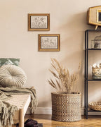VIYYIEA Vintage Gold Framed Wall Art - Image 5