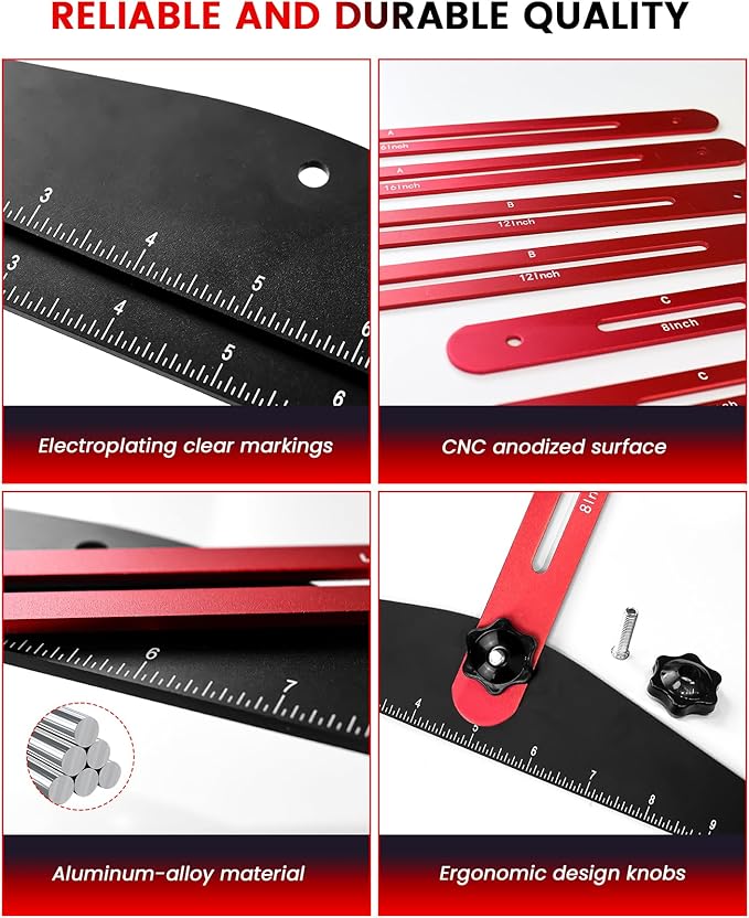 TANYO Stair Tread Template Tool, Adjustable - Image 4