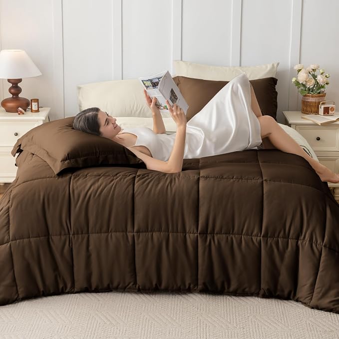 JOLLYVOGUE King Comforter Set, Ultra-Soft Bed in a Bag King Size 7 Pieces - Image 7