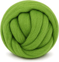 3.53oz Wool Roving: Needle Felting Wool White Roving Wool Felting Supplies Pure by Gipony