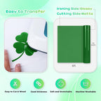 Aoder Green Puff Vinyl Heat Transfer, Puffs Iron On Vinyl - Image 2