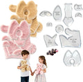 10 Inch Memory Bear Quilting Templates & Sewing Patterns by Unknown