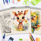 OSIMIG 20 Pack Sketch Books 5.5" x 8.5", Top Spiral Bound Sketch Pad, Mini - Image 4