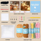 CrochetBox Crochet Kit for Beginner, Knitting Set - Image 3