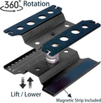 RC Car Repair Work Stand Lift Lower Adjustable Workstation Aluminum 360 Degree - Image 2