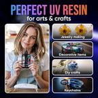 CRAFT RESIN UV Resin Kit with Light - 36W 22 LED Big Lamp and 200g Hard Type - Image 2