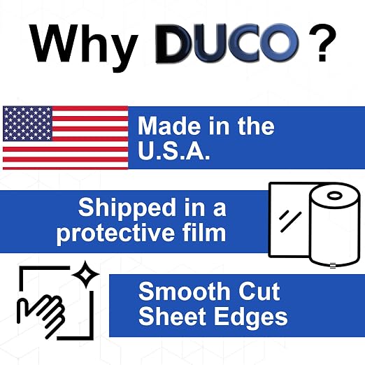 Duco Clear Cast Acrylic Sheets 1/8" Thick 6" x 6" - Image 4