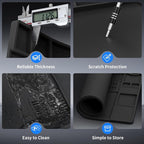STREBITO Soldering Mat Silicone Work Mat, Heat Resistant 932°F, Magnetic Mat - Image 9