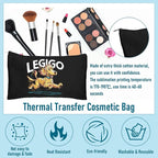 Legigo Blank Canvas Bag Zipper Pouch Makeup Bags Bulk - Image 3