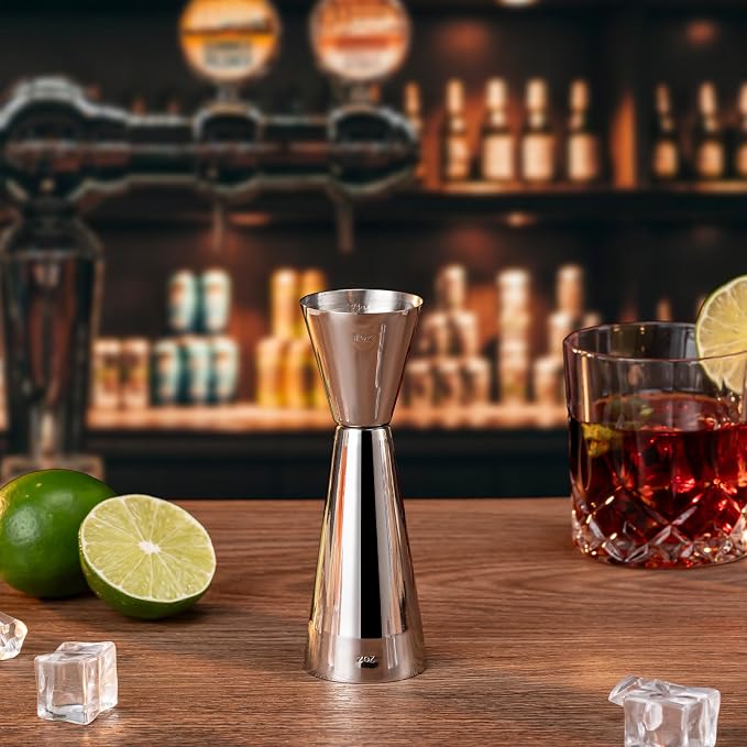 Briout Jigger for Bartending, Double Cocktail Jigger Japanese Premium 304 Food - Image 7