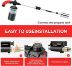Sondiko Big Flame Propane Torch Head Kit, Weed Torch, Heavy Duty Blow Torch - Image 4