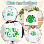 Tintnut Island Green Heat Transfer Vinyl, easy cut & weed, stretch washable - Image 6
