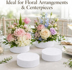8 Pcs 3 Inch Foam Circles for Crafts, 1 Inch Thick White Polystyrene Round Foam - Image 7