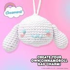 Hello Kitty® and Friends Crochet Kit – Cinnamoroll™ Bag Charm, Sanrio Crochet - Image 6