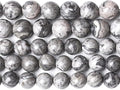 A+ Natural Map Jasper Gemstone Beads Gray Energy Stone Healing Power by NaturalStoneBeads