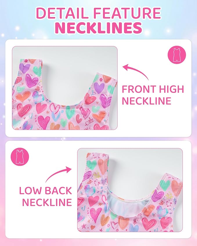 DIPUG 3 Pack Gymnastics Leotards - Image 5