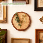 FSWCCK 10 Pack Nature Unfinished Round Wood Slices, 7-7.8 Inches Wooden Circle - Image 3