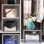 DILIBRA 4 Packs Clear Plastic Handbag Storage Organizer - Image 5