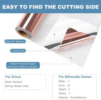 HTVRONT Rose Gold Chrome Permanent Vinyl - Image 6