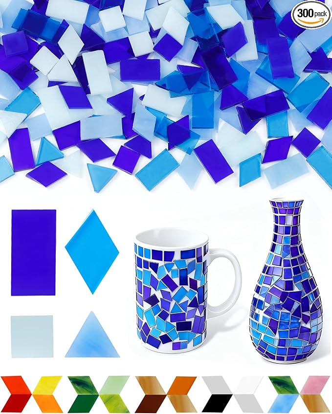 FIVEIZERO 260g Glass Mosaic Tiles by FIVEIZERO