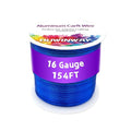 16Gauge Blue Aluminum Crafts Wire 154FT, by ouwinway