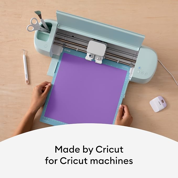 Cricut Premium Removable Vinyl, Light Purple, No-Residue Easy Removal up to 2 - Image 4