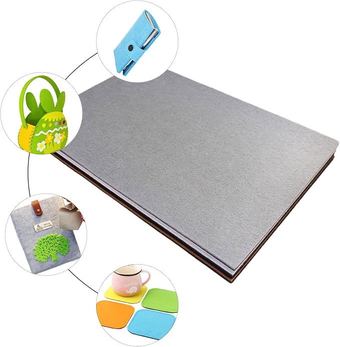 Jtnohx Stiff Felt, 2mm Thick Felt Sheets - Image 4