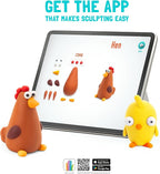 HEY CLAY Set - Colorful Modeling Air Dry Clay Kit - Image 4