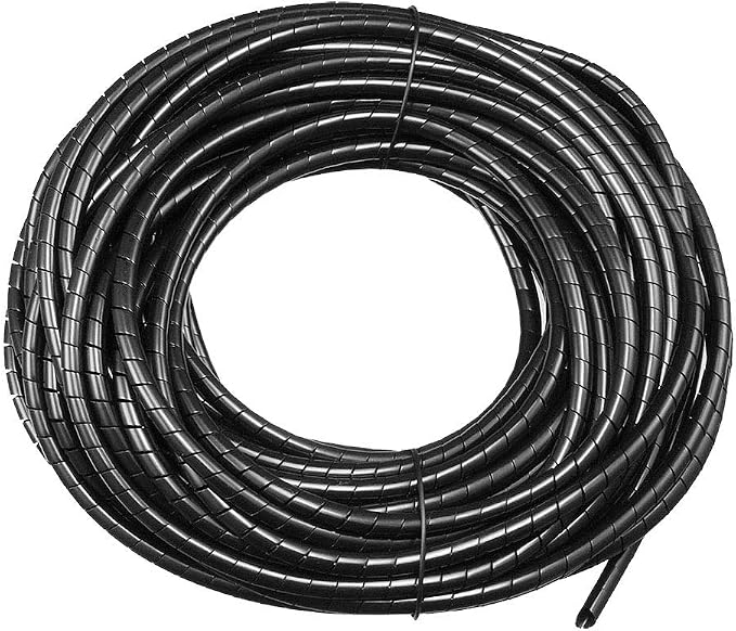 uxcell 2.8mm Flexible Spiral Cable Wrap Wire Cord Wraps Manage Cord 22M Length by uxcell