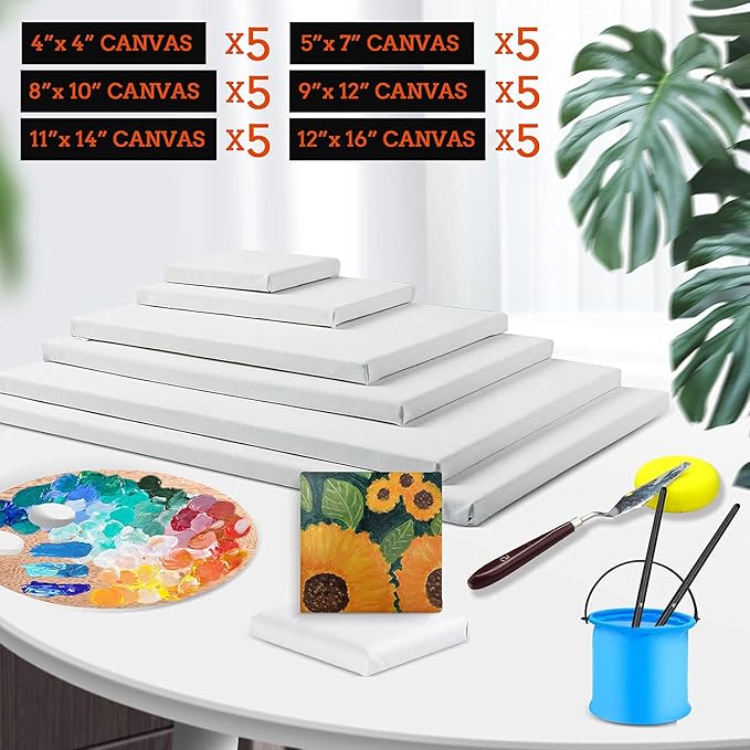30 Pack Canvases for Painting - Image 4