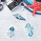 WEBEEDY Paper Quilling Kit 20 Sets DIY Sea Animals Paper Quilling Kit - Image 6