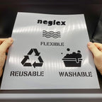 10PCS 7mil Blank Mylar Stencil Sheets, 12X12 inch Milky Translucent PET Blank - Image 3
