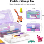 Aestd-ST Polymer Clay Kit 72 Colors, Oven Bake Modeling Clay - Image 3