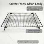 Tie Dye Kit with 2 Adjustable Folding Racks, Non-Slip Silicone Pad & 100 - Image 6