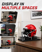 Football Helmet Display case Full Size, Self-Assembly Acrylic Helmet Display - Image 5