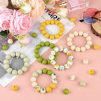 ASTARON 100 Pcs 15mm Silicone Beads - Image 6