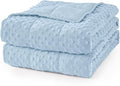 Mr. Sandman Weighted Blanket for Adults, Minky Dots Heavy Blanket for Women by MrSandman
