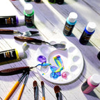 Artkey Acrylic Paint Set, 16 Colors 2 oz/59 ml Acrylic Paint Kit - Image 8
