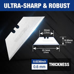 WORKPRO 200-Pack Utility Knife Blades - Image 2