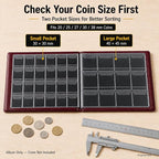 Coin Collection Supplies Holder Book - Image 8
