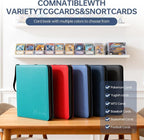 Trading Card Binder, Premium 9 Pocket Double Sided 720 Pocket PU Card - Image 4