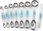 Spring Chef Stainless Steel Magnetic Measuring Spoons Set of 8 by SpringChef