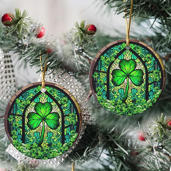 Irish St. Patrick's Day Ceramic Ornament - Image 7
