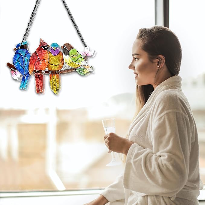 DASTOLL Stained Glass Window Hanging - Image 2