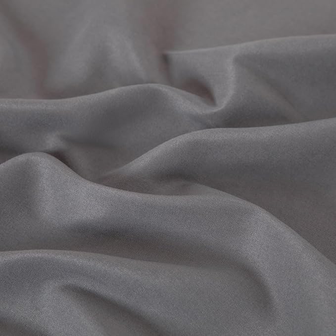 King Flat Sheet Only， 108x102Inch Dark Gray - Image 6