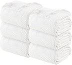 Utopia Bedding White 100% Cotton Waffle Blanket 300 GSM Soft Lightweight by UTOPIABEDDING